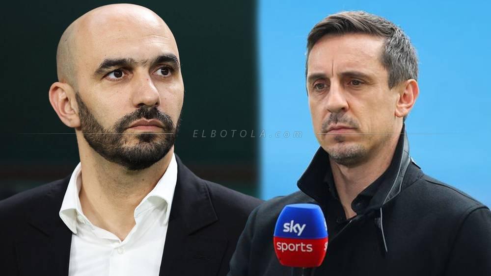 غاري نيفيل: "وليد الركراكي يستحق أن يكون أفضل مدرب في مونديال 'قطر 2022'"