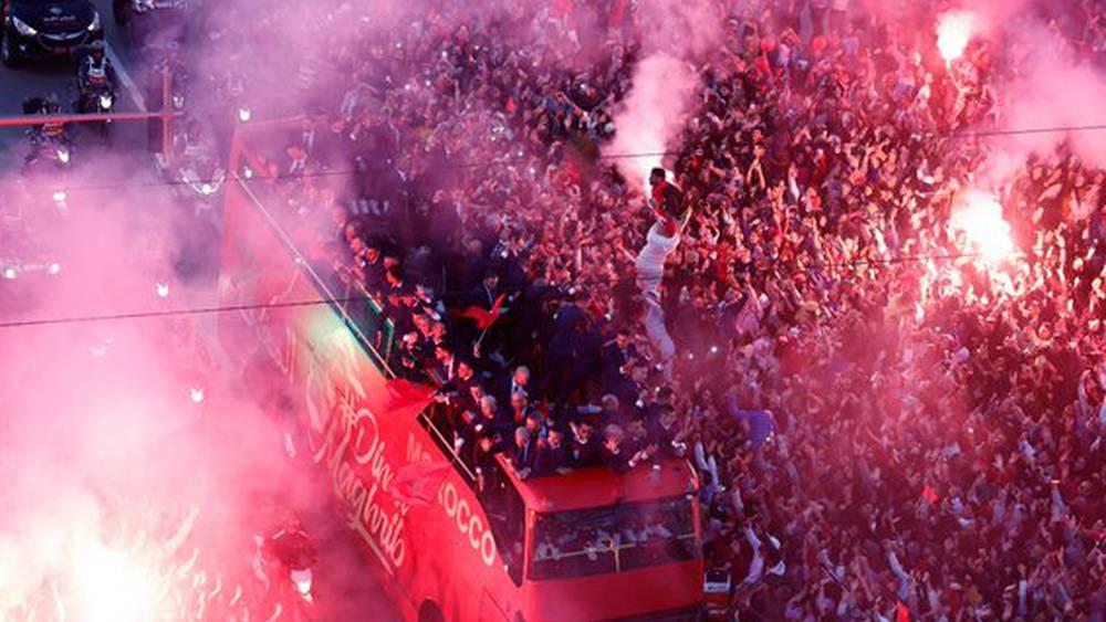 صحف أجنبية: "المنتخب المغربي يحظى باستقبال الأبطال لدى عودته إلى أرض الوطن"