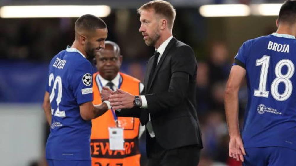 Premier League - Graham Potter : "il faut se montrer patient avec Ziyech"