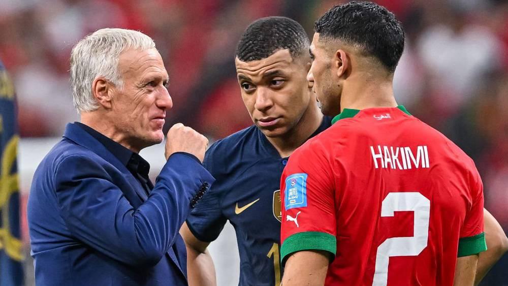 مساعد مدرب المنتخب الفرنسي: "ديشان استعان قبل مواجهة المغرب بمقطع صوتي في التداريب لهتافات مشجعيهم ليتعود اللاعبون على الأمر"