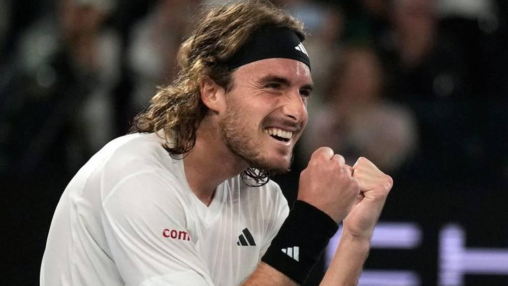 Tennis - Tsitsipas rejoint Khachanov en demi-finales de l'Open d'Australie