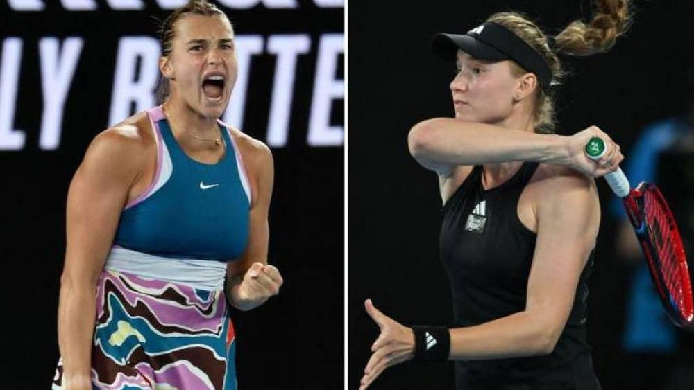 Open d’Australie (F) - Sabalenka et Rybakina en finale