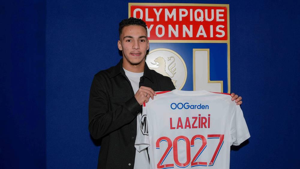 رسميا/ أولمبيك ليون يمدد عقد المغربي "أشرف لعزيري" لغاية 2027