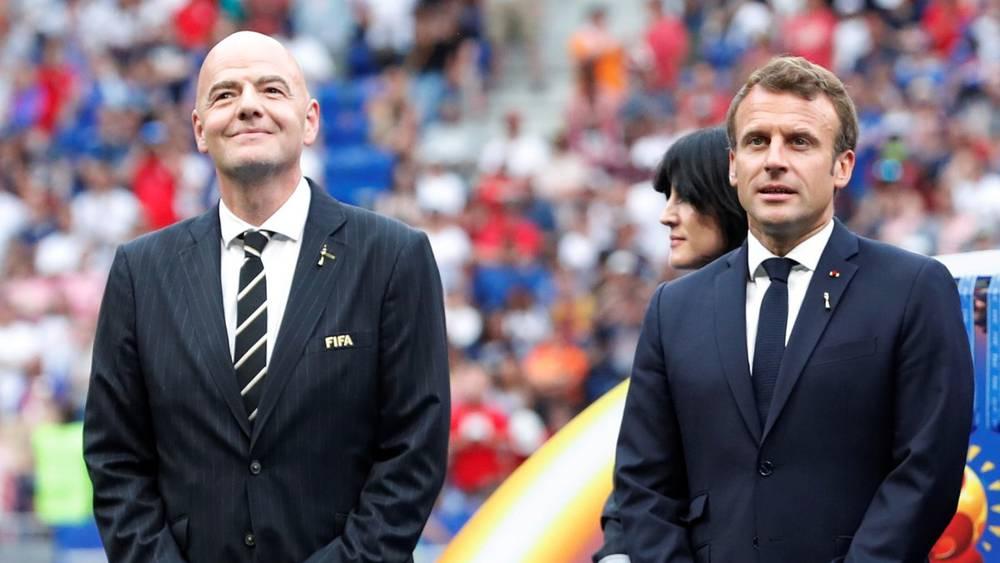 إنفانتينو يقود مفاوضات الفيفا لشراء ملكية "ملعب فرنسا" بـ600 مليون يورو وماكرون يؤيد الفكرة