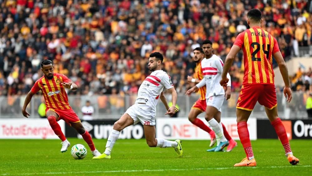 قبل مواجهة الزمالك.. الترجي يتدرب في ملعب بفندق إقامته بسبب "سوء" أرضية ملعب برج العرب