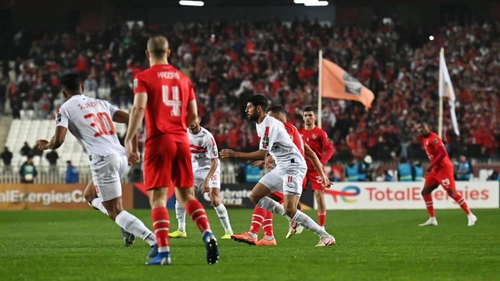 الزمالك المصري يغادر دوري أبطال أفريقيا بعد هزيمته أمام شباب بلوزداد (2-0)