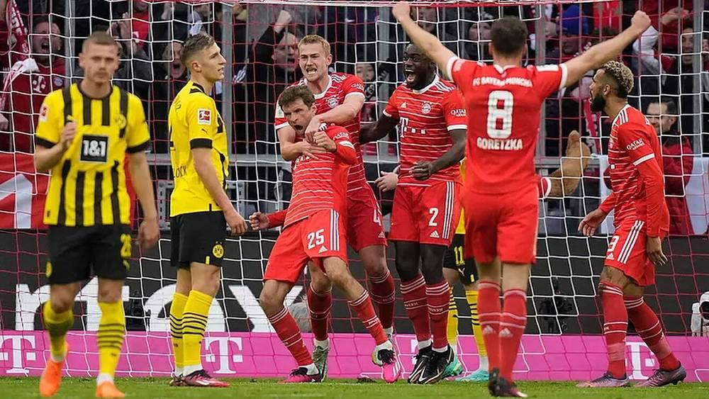 بايرن ميونخ "يقسو" على دورتموند وينتزع منه صدارة "البوندسليغا"