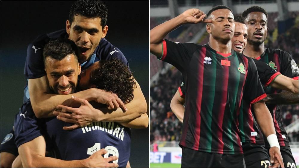 كأس الكونفدرالية الأفريقية/ عقد الأندية المتأهلة لربع النهائي يكتمل بالتحاق الجيش الملكي وبيراميدز المصري