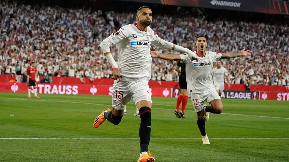 النصيري يقود إشبيلية لهزم مانشستر يونايتد (3-0) والتأهل لمواجهة يوفنتوس في نصف نهائي الدوري الأوروبي