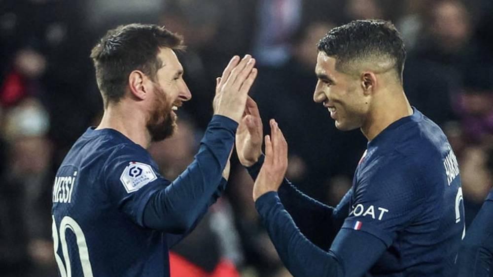 "الليغ 1"/ حكيمي وميسي يعودان لقائمة باريس سان جيرمان ضد أجاكسيو