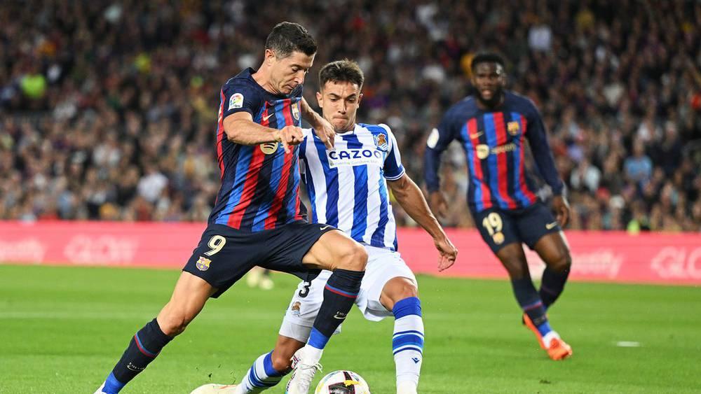 ريال سوسيداد يعكر احتفالات برشلونة بلقب "الليغا"