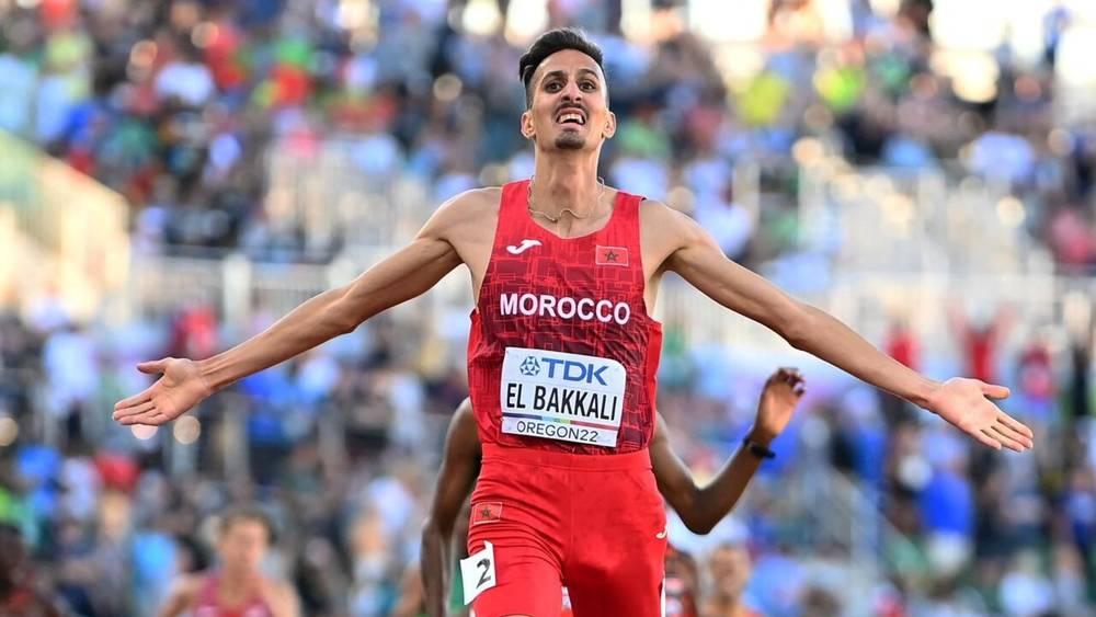 سفيان البقالي يفوز بسباق 3000 متر موانع في ملتقى محمد السادس للعصبة الماسية