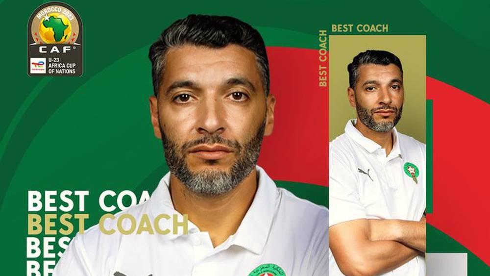 CAN U23 - Issam Charai élu Meilleur Entraîneur de la phase de poules