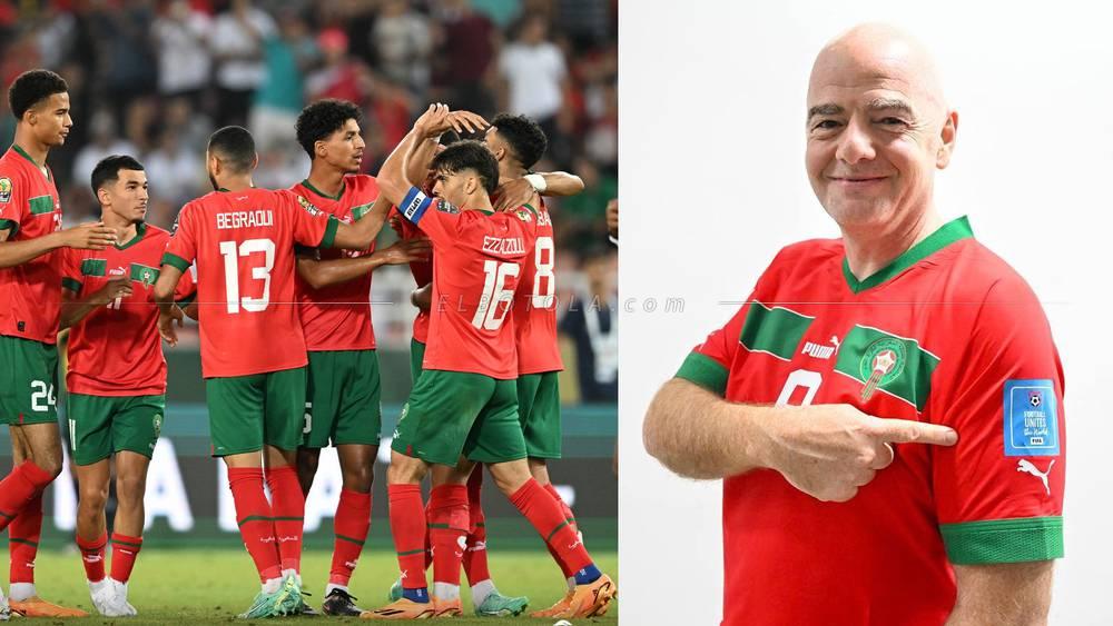 إنفانتينو: "تهانينا للمغرب ببلوغ الأولمبياد ونهائي 'كان أقل من 23 سنة'.. إنه إنجاز عظيم وجعلتم بلدكم فخورا"