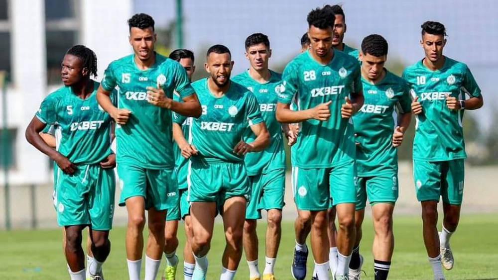 الرجاء يجري آخر حصصه التدريبية استعدادا لمواجهة نهضة بركان في نهائي كأس العرش