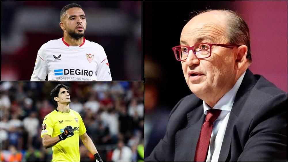 رئيس إشبيلية: "بونو والنصيري سيظلان في الفريق إذا لم نحصل على المبلغ الذي نطلبه"