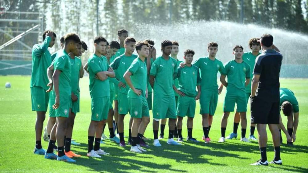 Mountakhab U17 - Les Lionceaux en pleine concentration