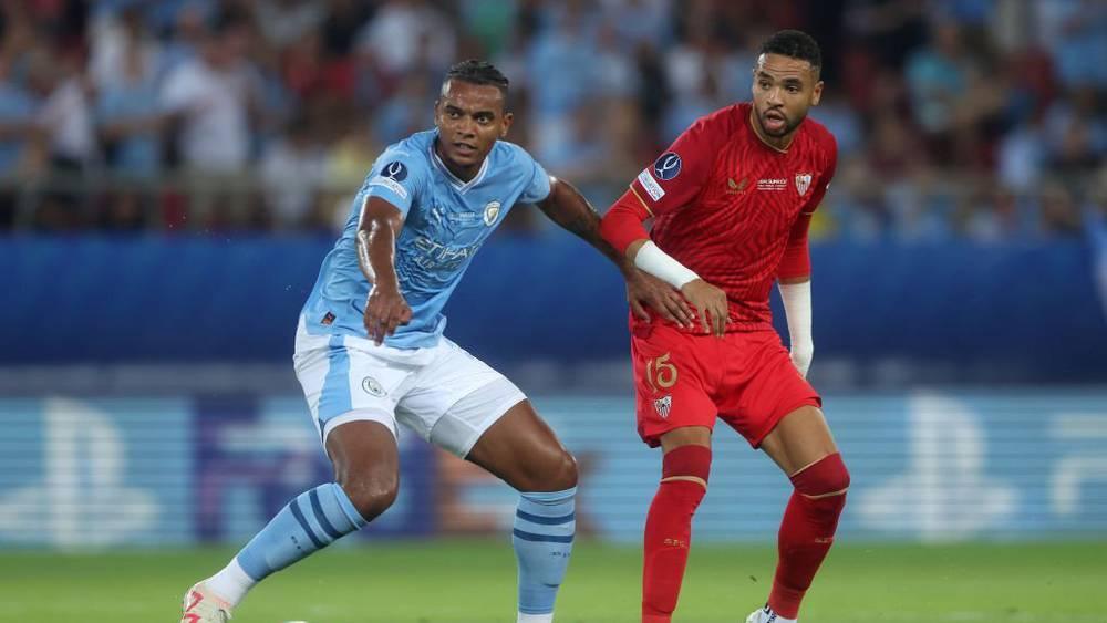 مانشستر سيتي يتوج بطلا للسوبر الأوروبي للمرة الأولى في تاريخه بعد تغلبه على إشبيلية