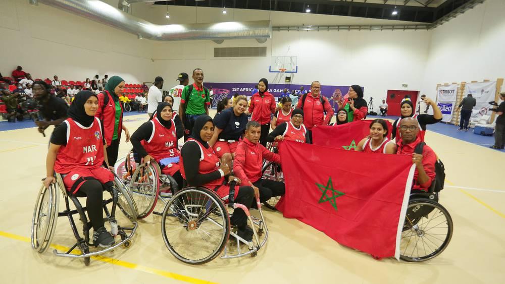 Jeux africains paralympiques - Le Maroc s'impose contre la RDC en handibasket