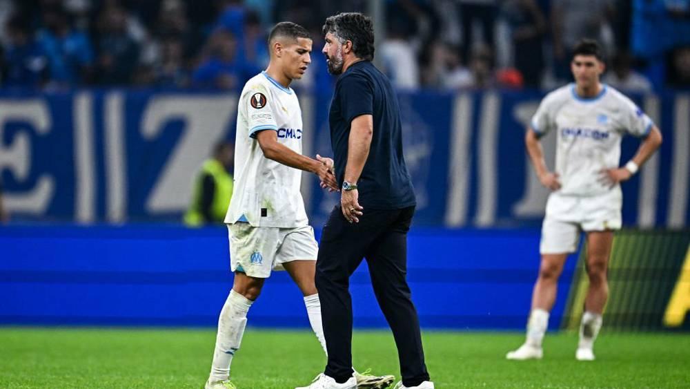 حارث: "نلاحظ الفرق مع مدربنا الجديد غاتوزو والشوط الأول أمام برايتون كان الأفضل لنا هذا الموسم"