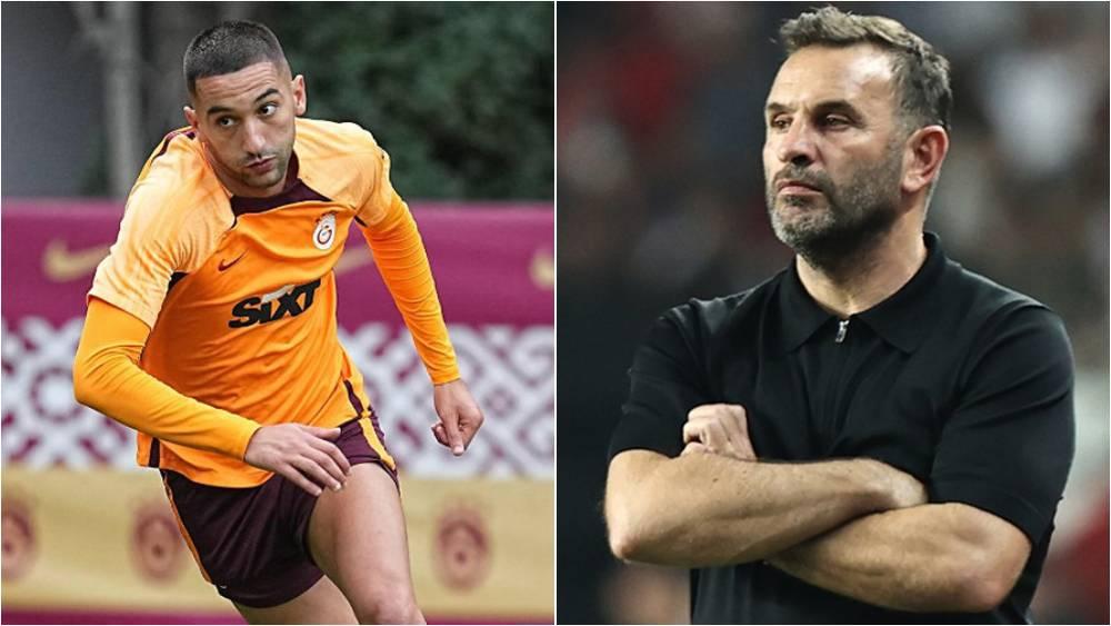 مدرب غلطة سراي: "زياش يعاني من آلام طفيفة في قدمه ولا نريد المخاطرة به"