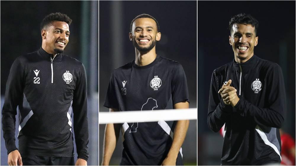 الوداد يخوض ثاني حصصه التدريبية بمركب بنجلون استعدادا لمباراة الإياب أمام إنييمبا