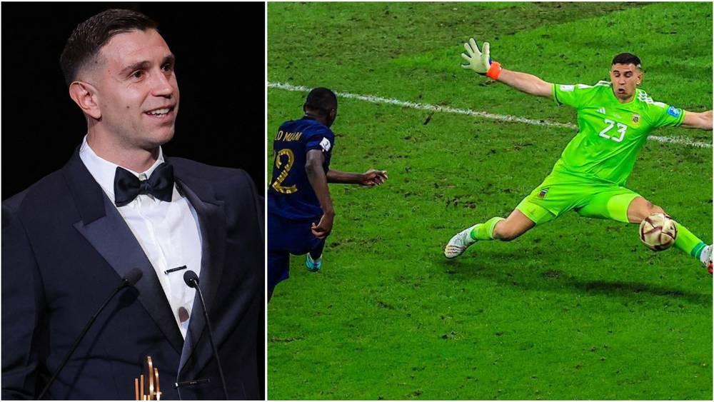 إيميليانو مارتينيز: "لم أتوقع الفوز بجائزة أفضل حارس مرمى والفرنسيون لن يتمكنوا من نسيان التصدي الذي قمت به في نهائي المونديال"