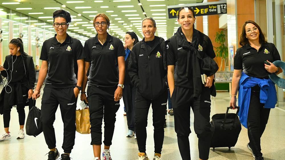 بعثة الجيش الملكي النسوي تتوجه إلى الكوت ديفوار تأهبا للمشاركة في دوري أبطال أفريقيا للسيدات