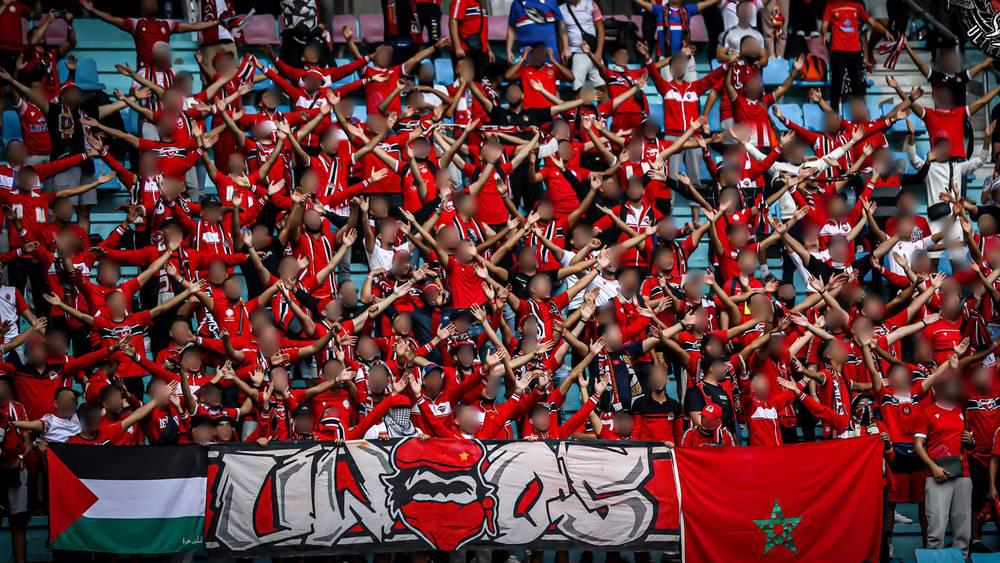 فصيل "وينرز" يدعو جماهير الوداد إلى مساندة الفريق أمام سان داونز وارتداء اللون الأحمر واستعمال الصفارات لإهداء اللقب لروح الفقيد فلوح