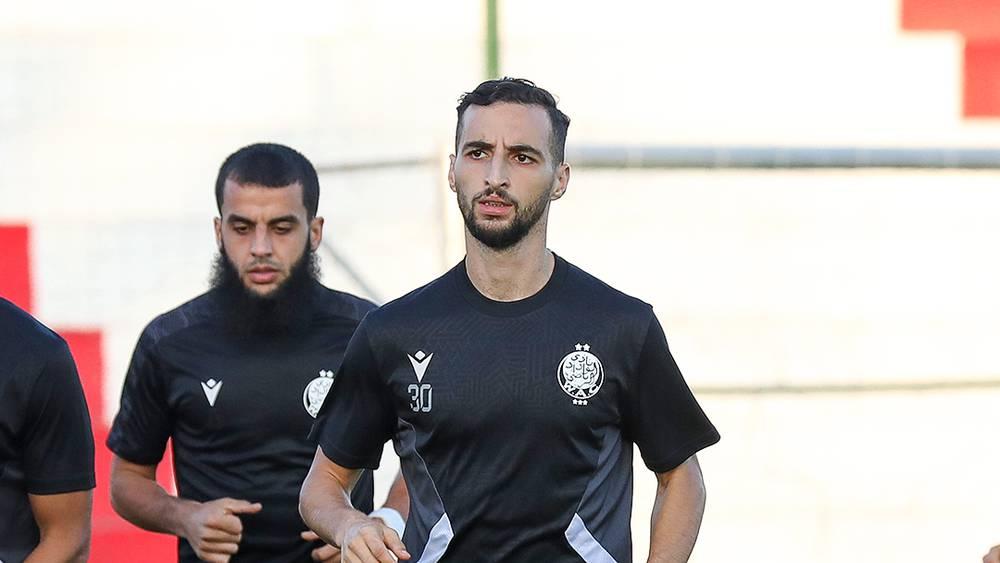 الوداد يخوض آخر حصصه التدريبية على أرضية مركب بنجلون استعدادا لمواجهة سان داونز