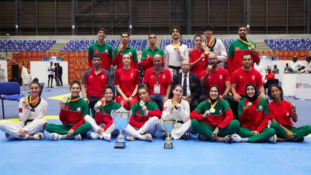Taekwondo - Le Maroc remporte le titre des Championnats d’Afrique