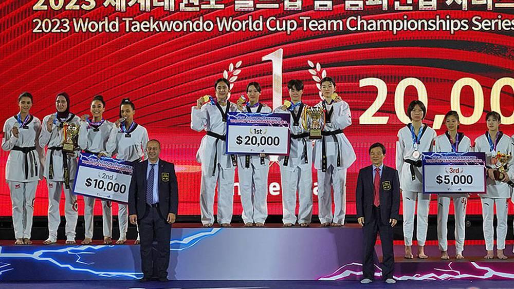 Taekwondo - Le Maroc vice-champion du Monde par équipes