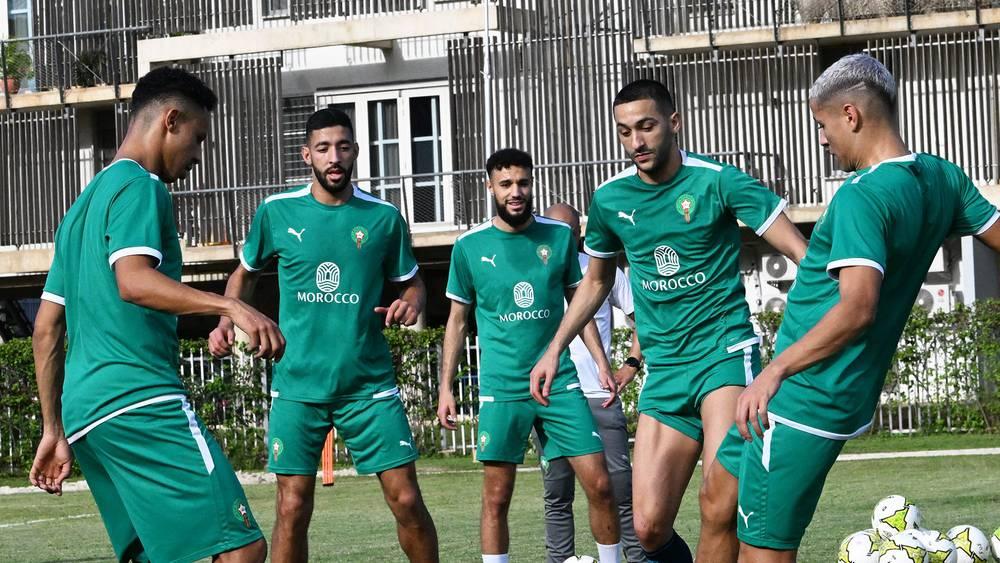 المنتخب المغربي يخوض أول حصة تدريبية في دار السلام تأهبا لمواجهة تنزانيا