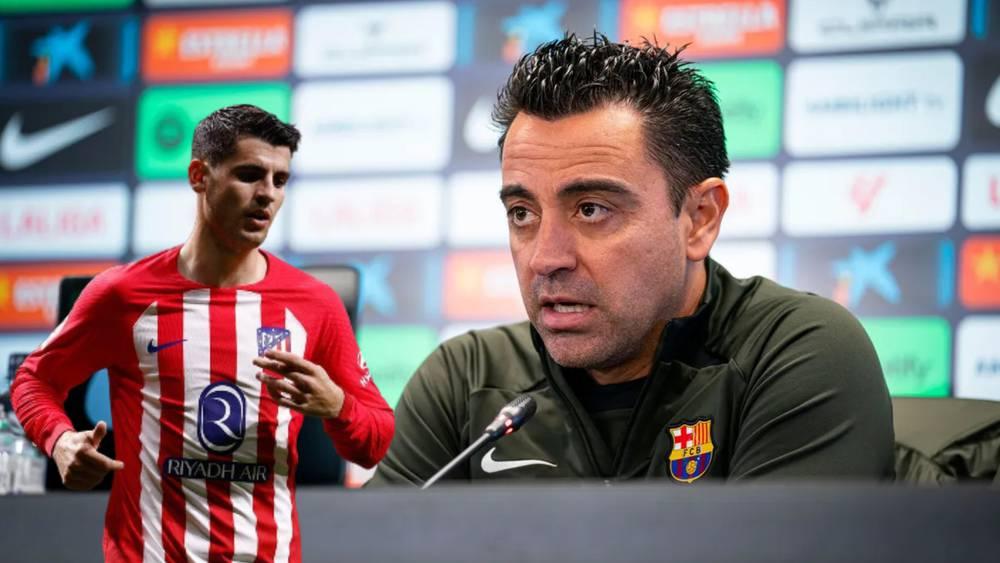 تشافي: "لقد حاولت ضم ألفارو موراتا لبرشلونة"