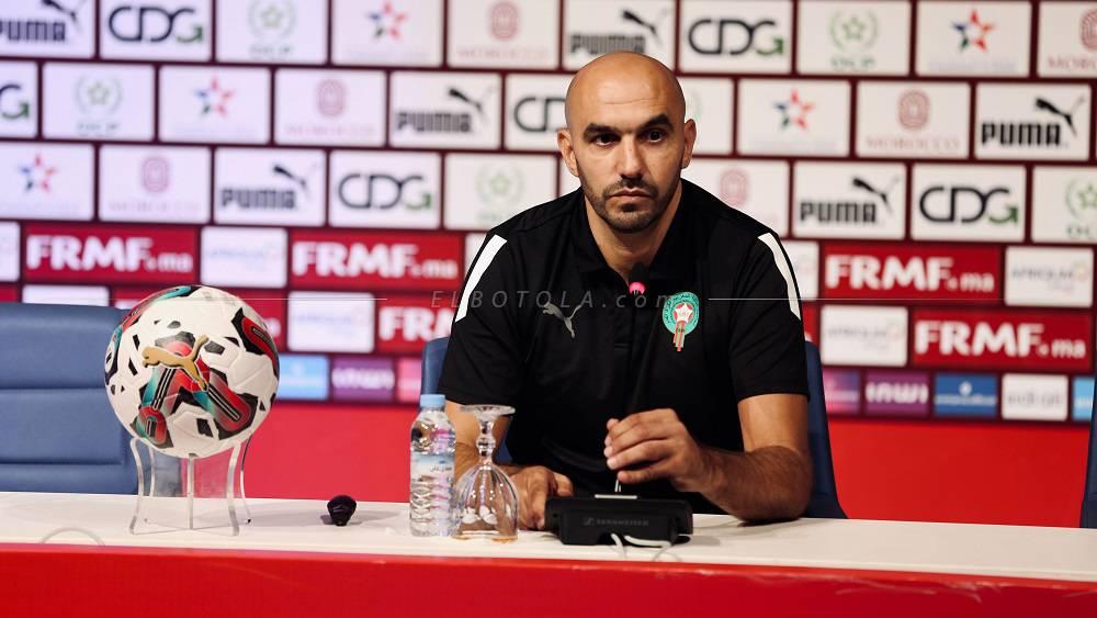 الركراكي: "رأينا مفاجآت 'الكان' مثل موزمبيق والرأس الأخضر.. علينا التحلي بالتواضع أمام تنزانيا لتحقيق فوز يرفع ثقتنا"