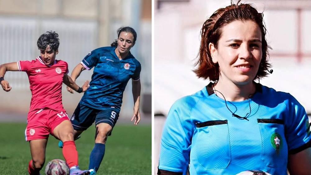 إحتجاج مكونات الوداد على حكمة مباراة فريقها النسوي ضد الفتح الرياضي