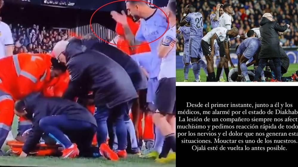 خوسيلو يوجه رسالة للجماهير بعد أن ظهر وهو يعاتب دياخابي على إضاعة الوقت لحظة إصابته