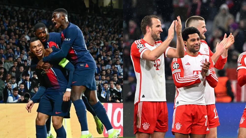 باريس سان جيرمان وبايرن ميونخ يتأهلان إلى ربع نهائي دوري أبطال أوروبا