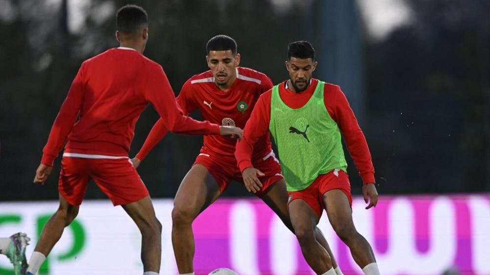 المنتخب المغربي يجري ثاني حصصه التدريبية استعدادا لمبارتي أنغولا وموريتانيا