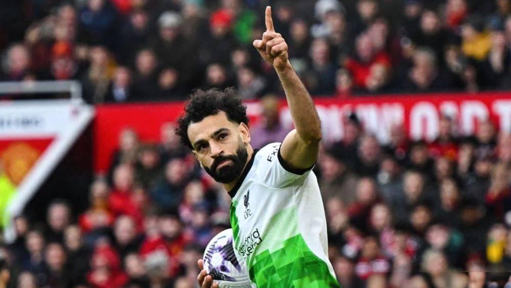 صلاح يدخل التاريخ برقم جديد بتسجيله في شباك مانشستر يونايتد "ضحيته المفضلة"