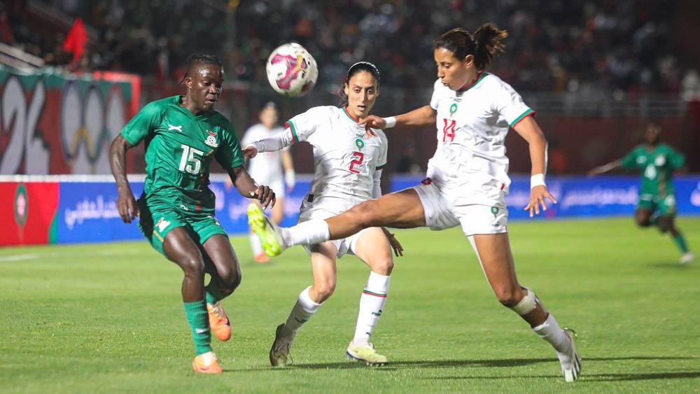 المنتخب المغربي النسوي ينهزم أمام نظيره الزامبي (0-2) ويعجز عن التأهل إلى الألعاب الأولمبية "باريس 2024"