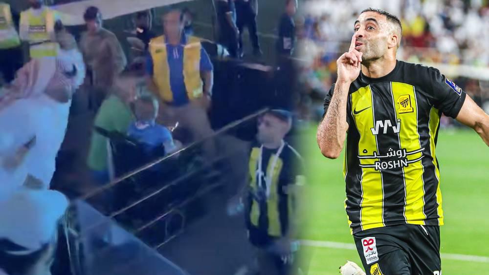 شرطة أبوظبي تُلقي القبض على المُشجع المُعتدي على حمد الله خلال مواجهة الاتحاد والهلال