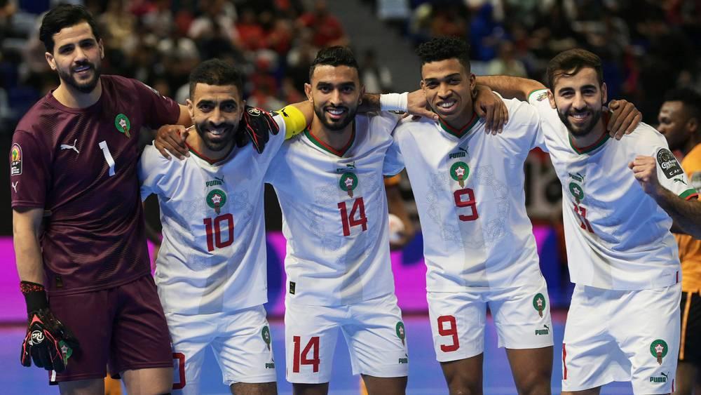 "كان الفوتسال"/ المنتخب المغربي يعبر إلى النهائي بعد تغلبه على ليبيا (6-0) ويحجز بطاقة التأهل إلى المونديال