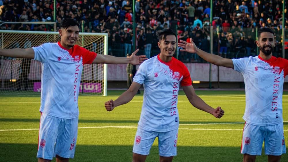 القسم الثاني/ النادي المكناسي يفوز على أ.خريبكة (3-2) ويواصل الزحف نحو تحقيق الصعود