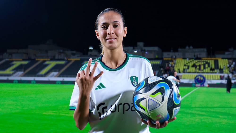 الجرايدي تسجل حضورها ضمن التشكيلة المثالية للدوري السعودي للسيدات موسم 2024/2023