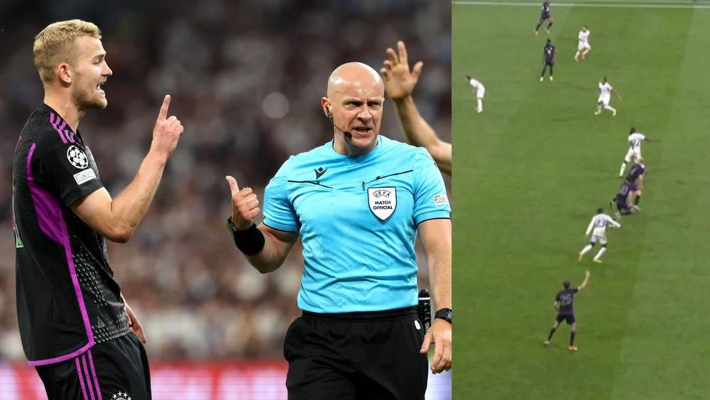 دي ليخت: "حكم الشرط قال لي بعد المباراة 'أنا آسف لقد ارتكبت خطأ'"