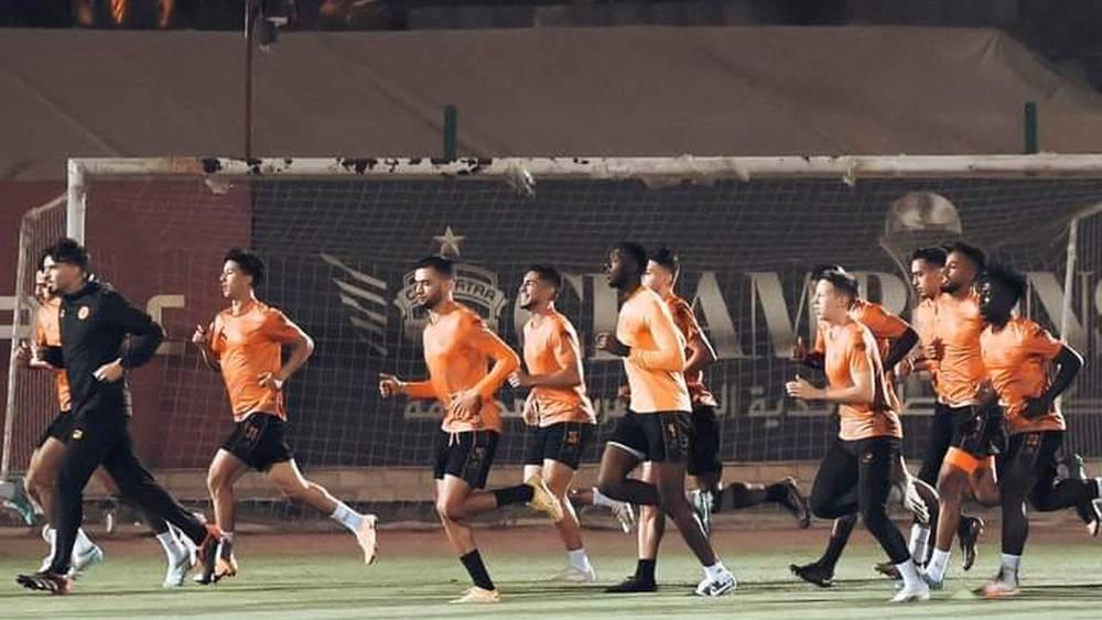 نهضة بركان يجري ثاني حصصه التدريبية بالقاهرة تأهبا لمواجهة الزمالك في نهائي الكونفدرالية