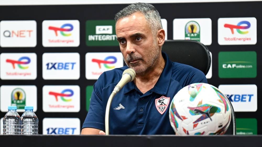 غوميز (مدرب الزمالك): "نحن كعائلة داخل الزمالك واستحقينا التتويج باللقب أمام نهضة بركان"