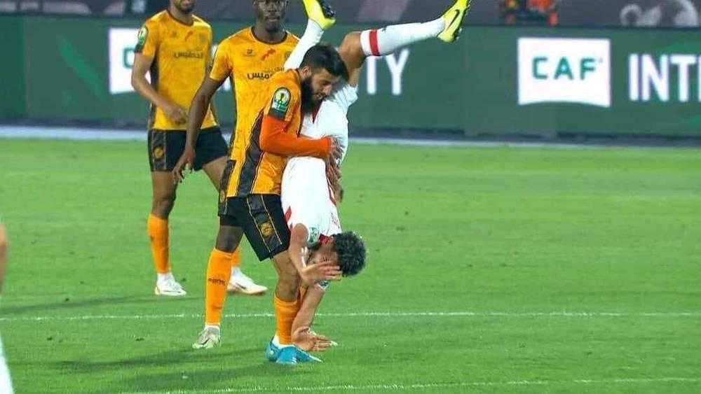 دونغا (لاعب الزمالك): "شكرت ياسين لبحيري لأنه أنقذني من السقوط والتعرض لإصابة خطيرة"