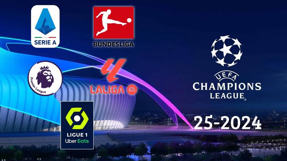 رسميا/ أندية الدوريات الأوروبية الخمسة الكبرى المشاركة في النظام الجديد لدوري الأبطال